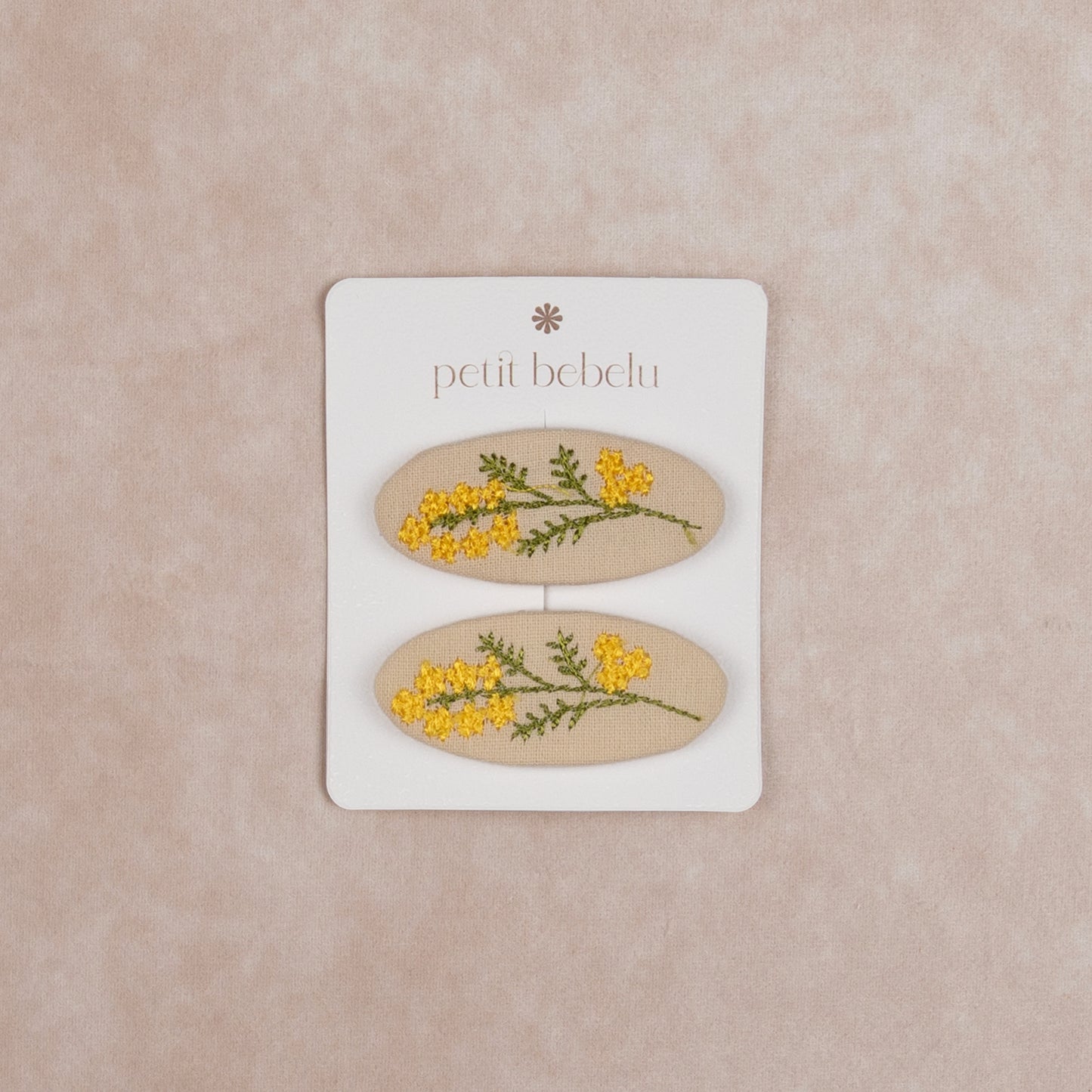 primrose hair clip | beige