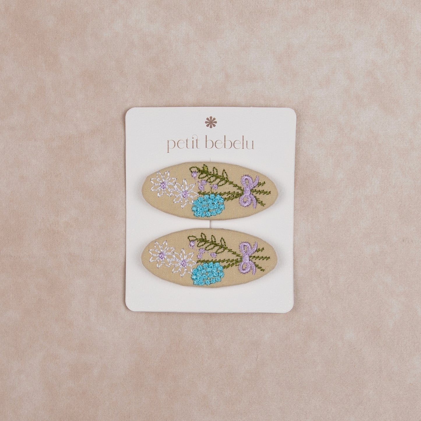 daisy bouquet hair clip | lilac