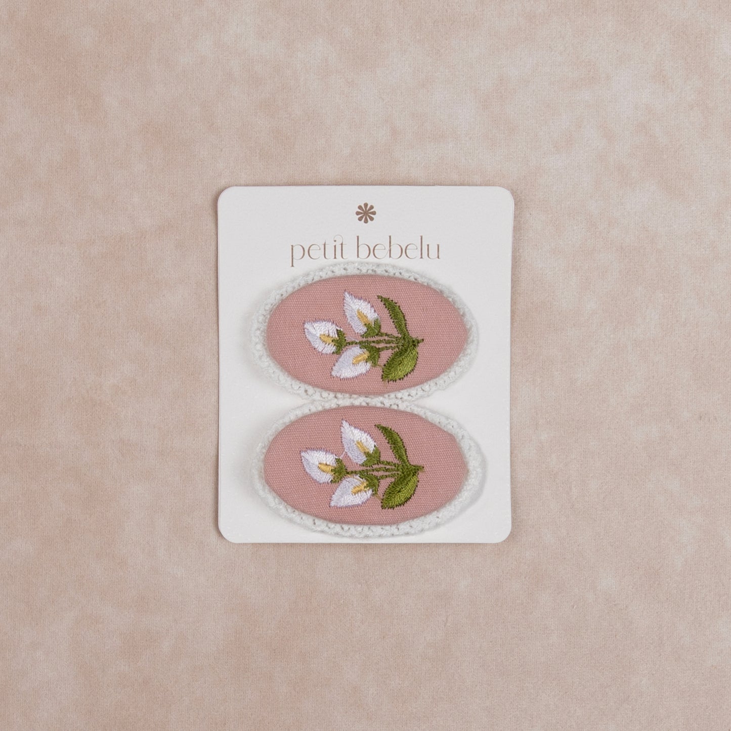 lily hair clip | pink