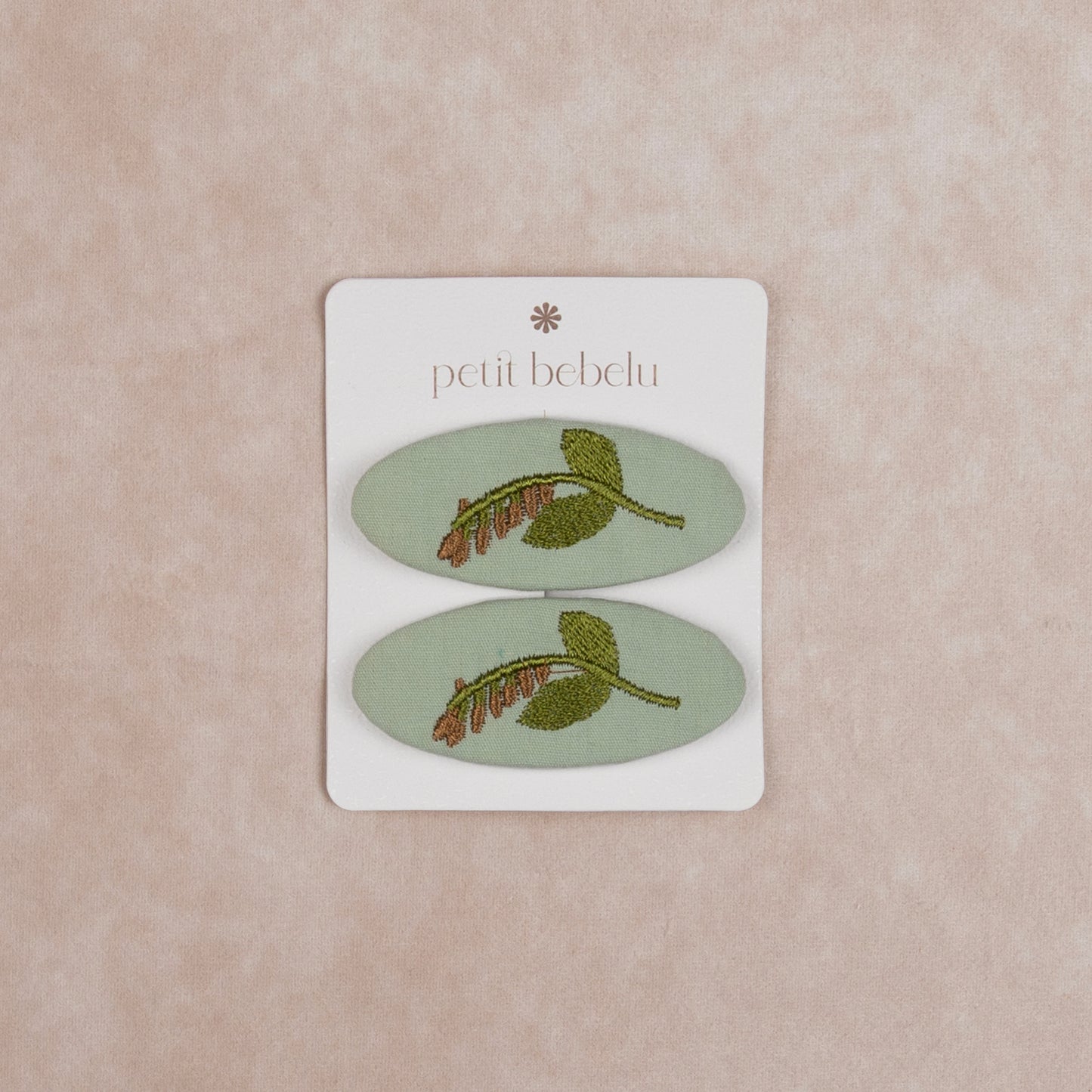 willow hair clip | mint