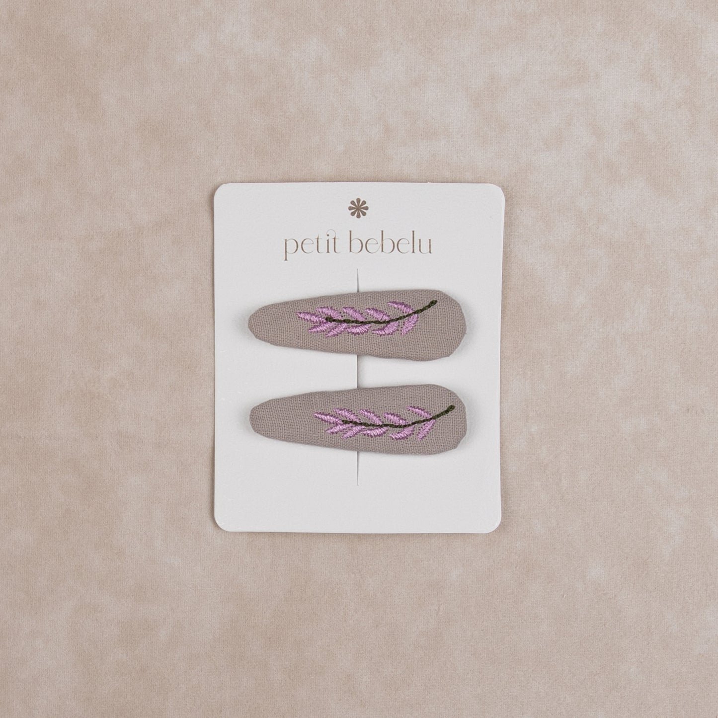 lavender hair clip | heather