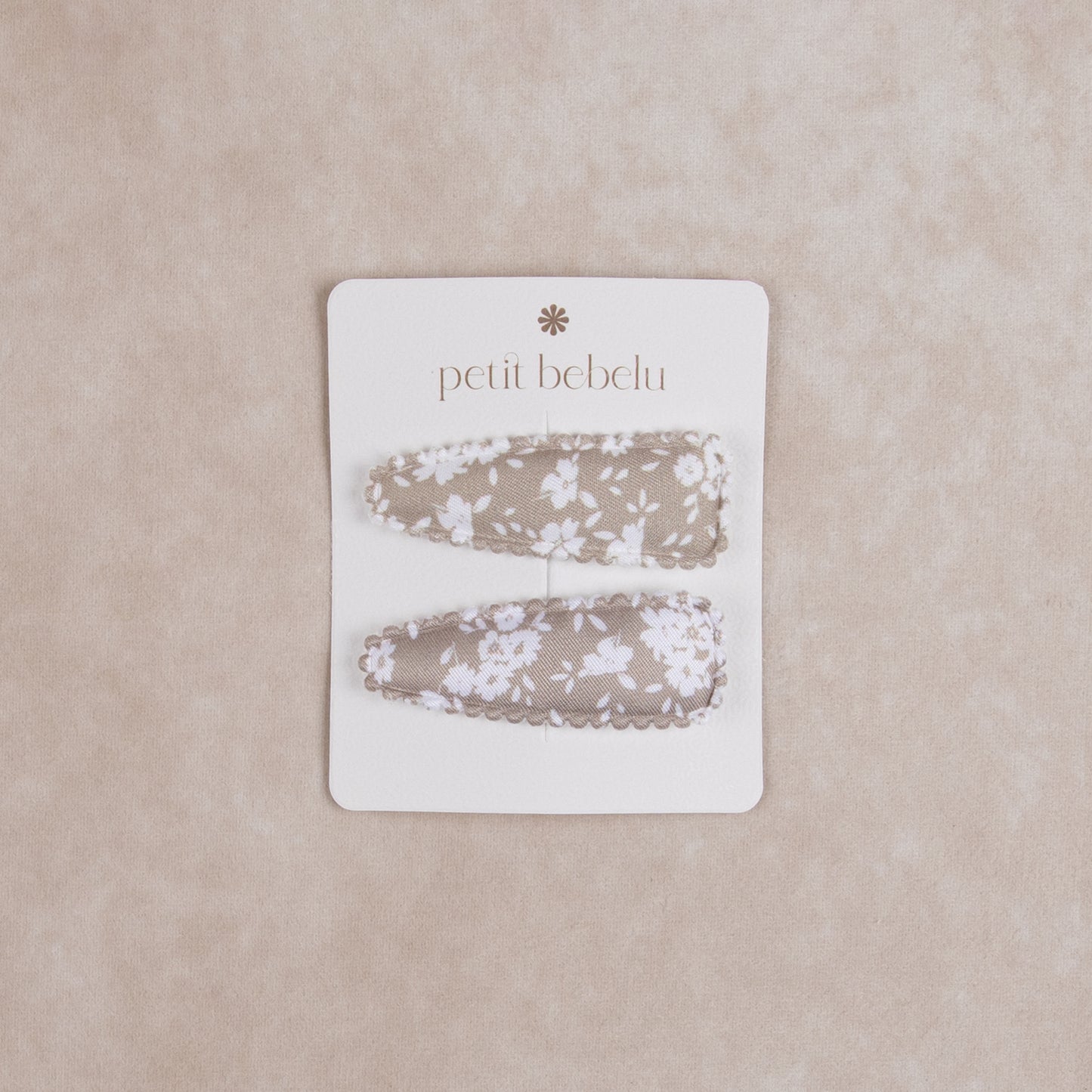 daffodil hair clip | beige