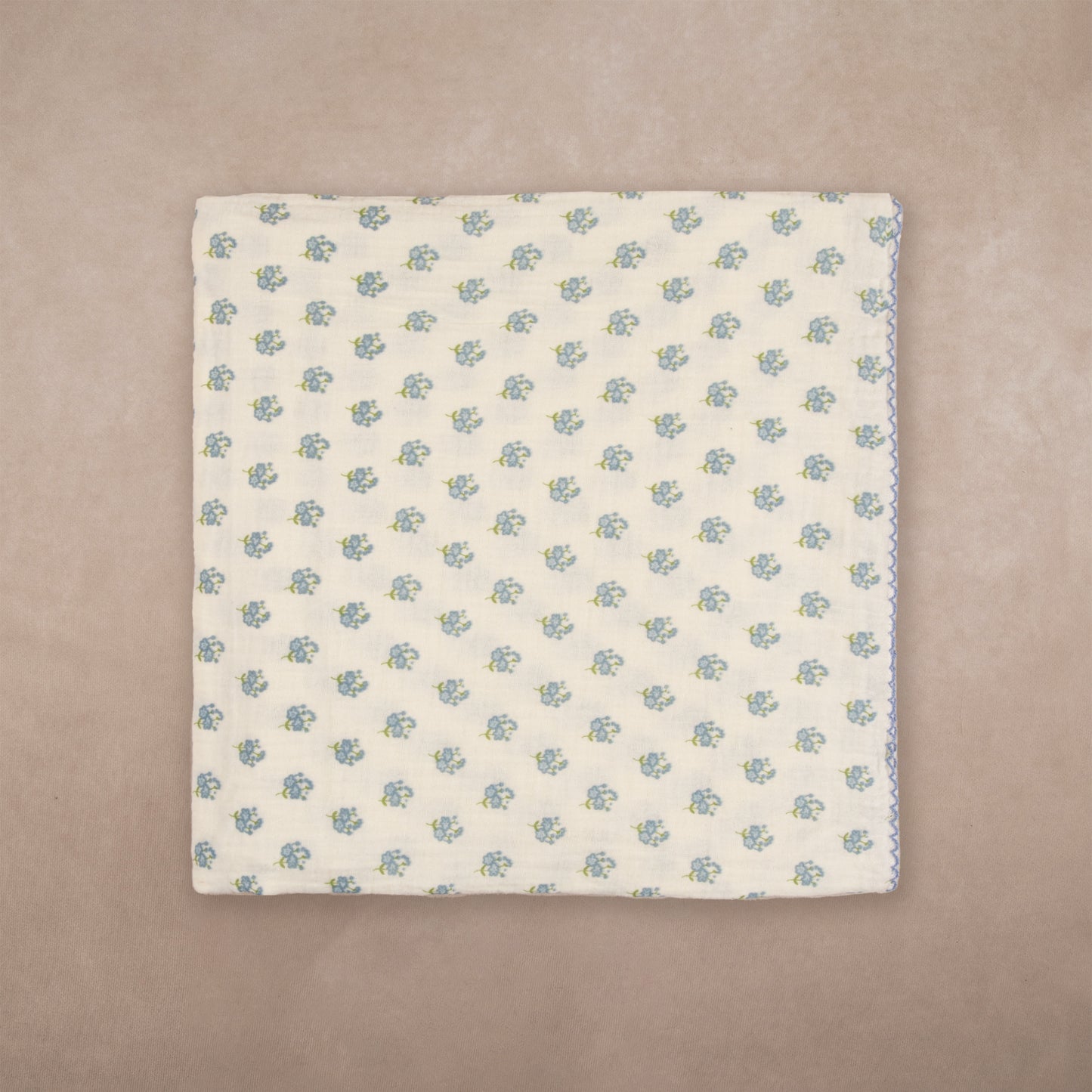 hydrangea muslin | blue