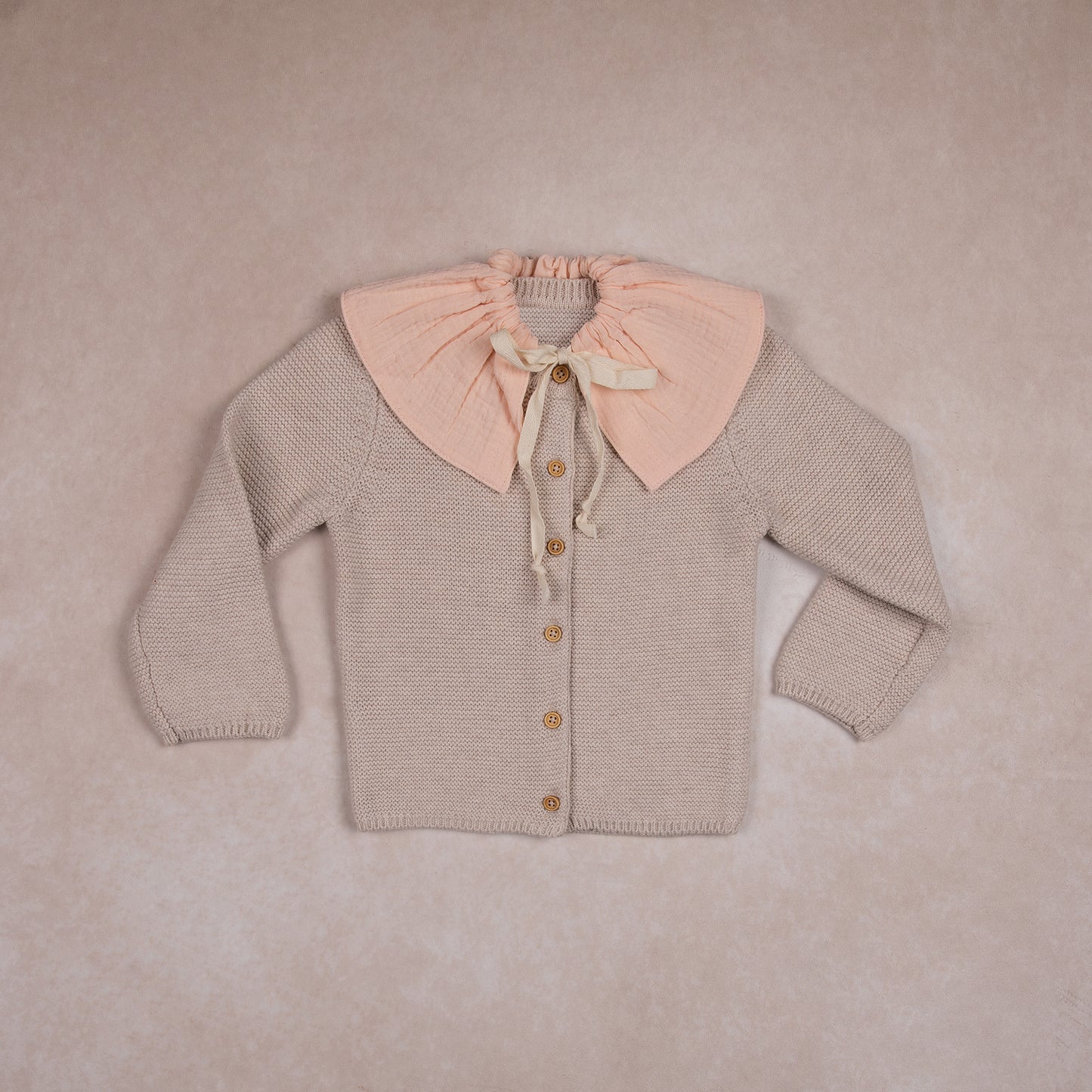 muslin collar | pink