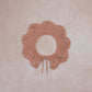crocheted collar | dusty rose