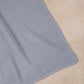 scalloped knit blanket | blue